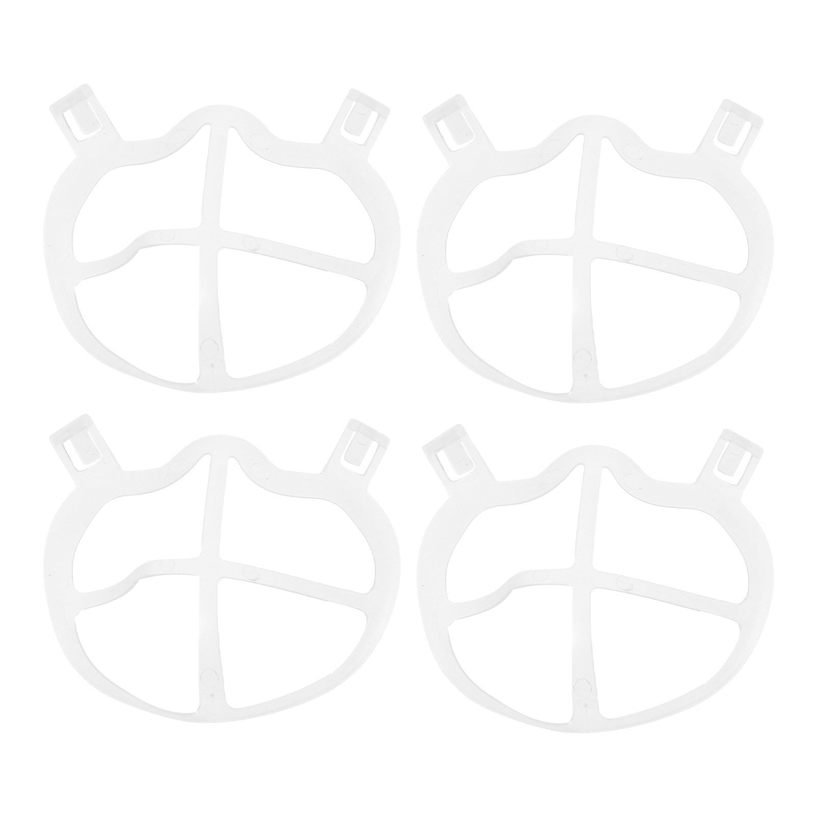 Silicone Mask Bracket - 10Pcs Ultra-Thin Soft Silicone Mask Holder