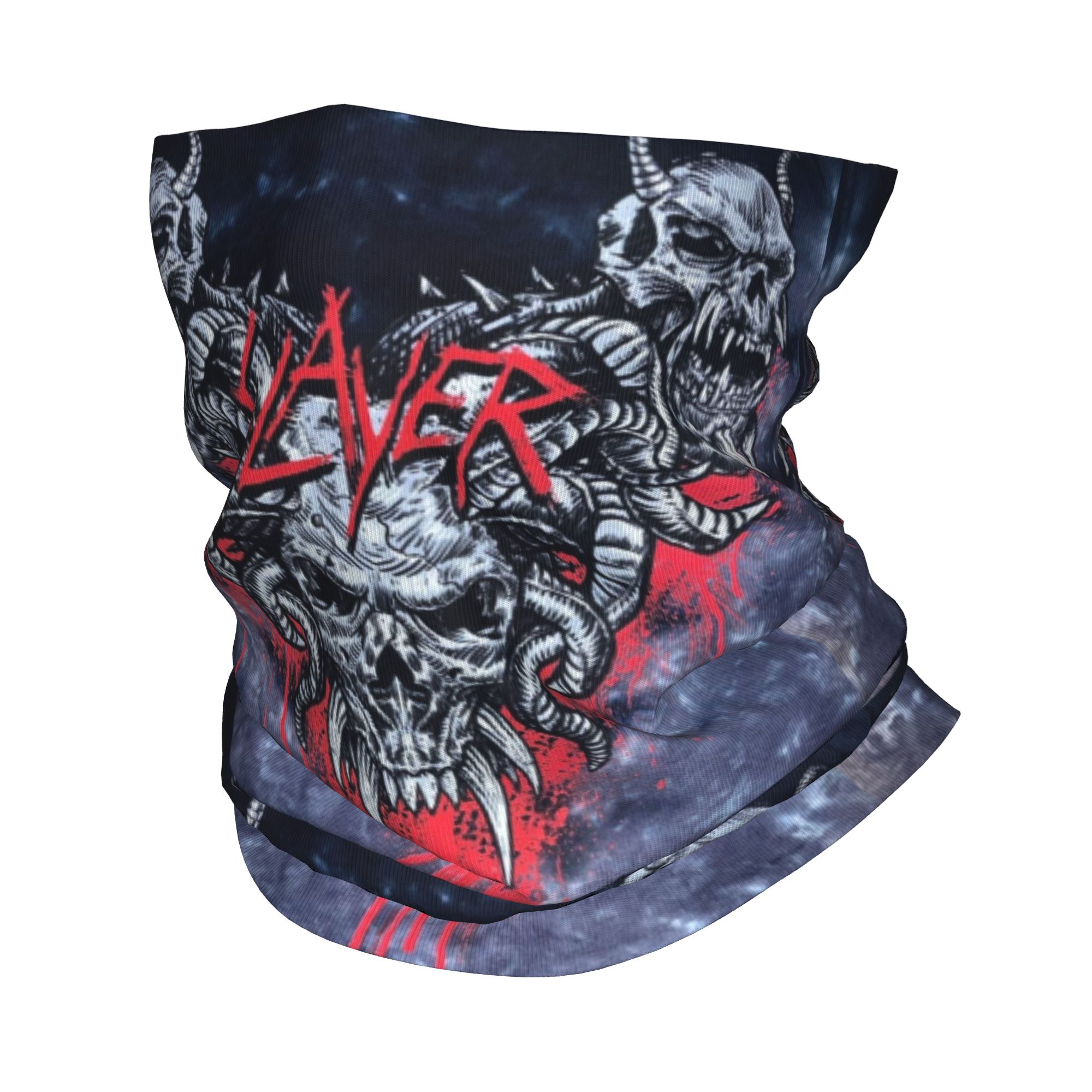 Neck Gaiter Face Cover - Custom Heavy Metal Rock Slayers Bandana