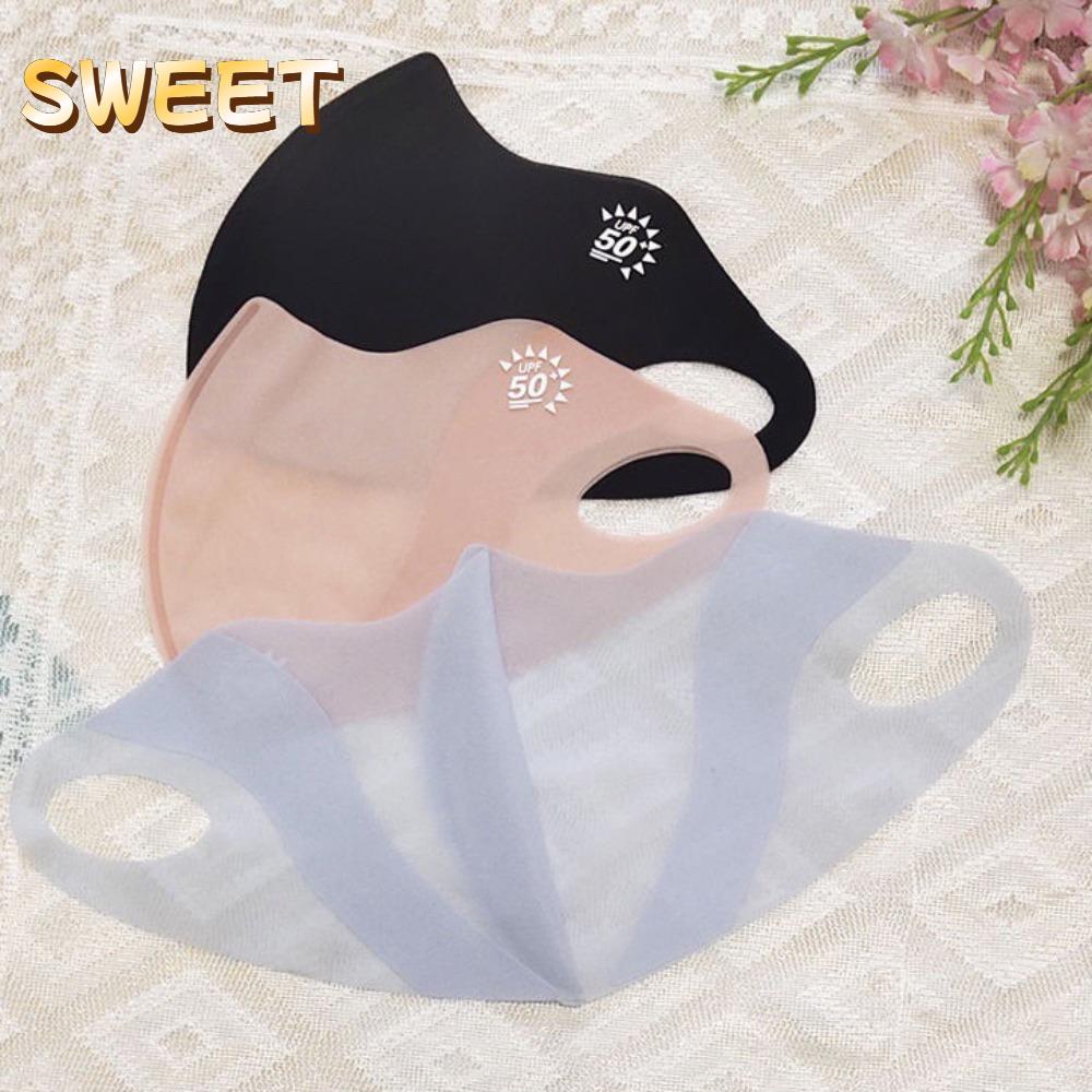 Cloth Face Mask Washable - Ultrathin Anti-uv Ice Silk Sunshade Mask