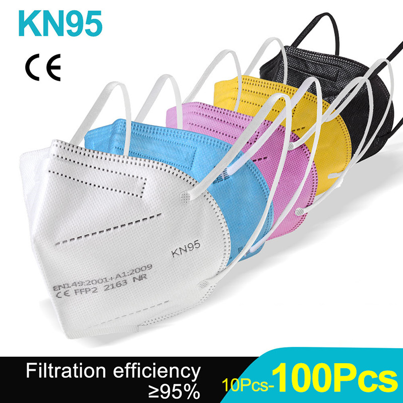 Kn95 Respirator Mask - 10-100Pcs FFP2 Masks KN95 Mascarillas 5