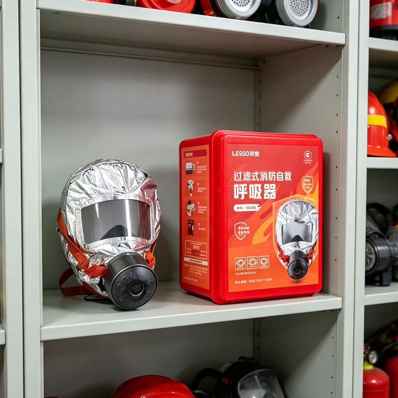 Kn95 Respirator Mask - Mask Gas Filtering Self-rescue Breathing Apparatus