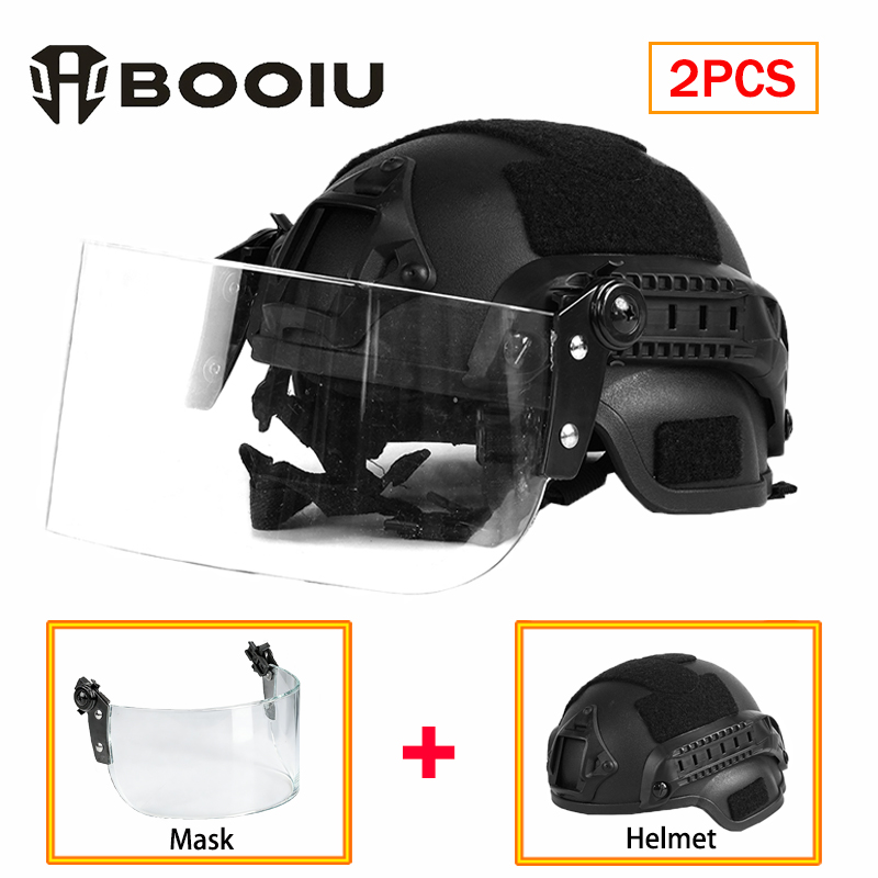 Kids Face Mask - BOOIU New Tactical Helmet Face Mask