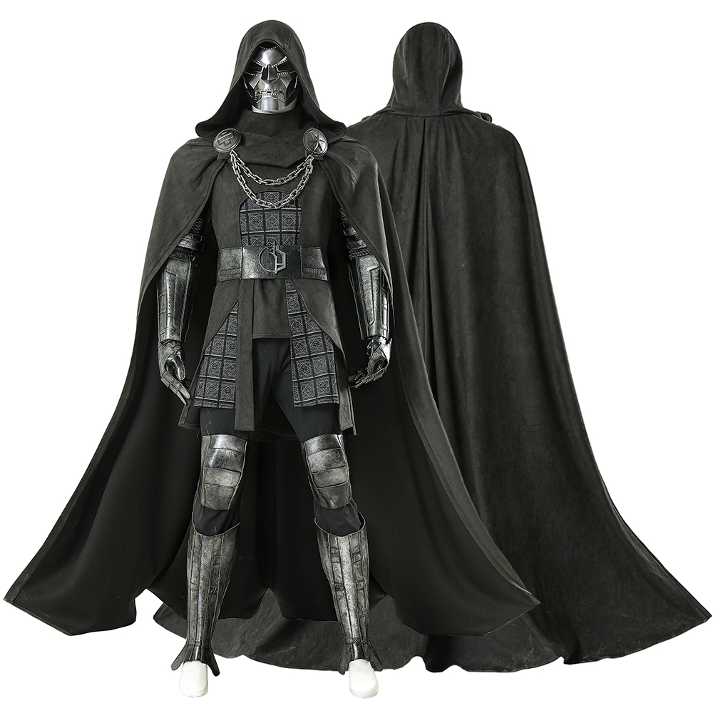 Black Face Mask Pack - New Doctor Doom Cosplay Costume Black