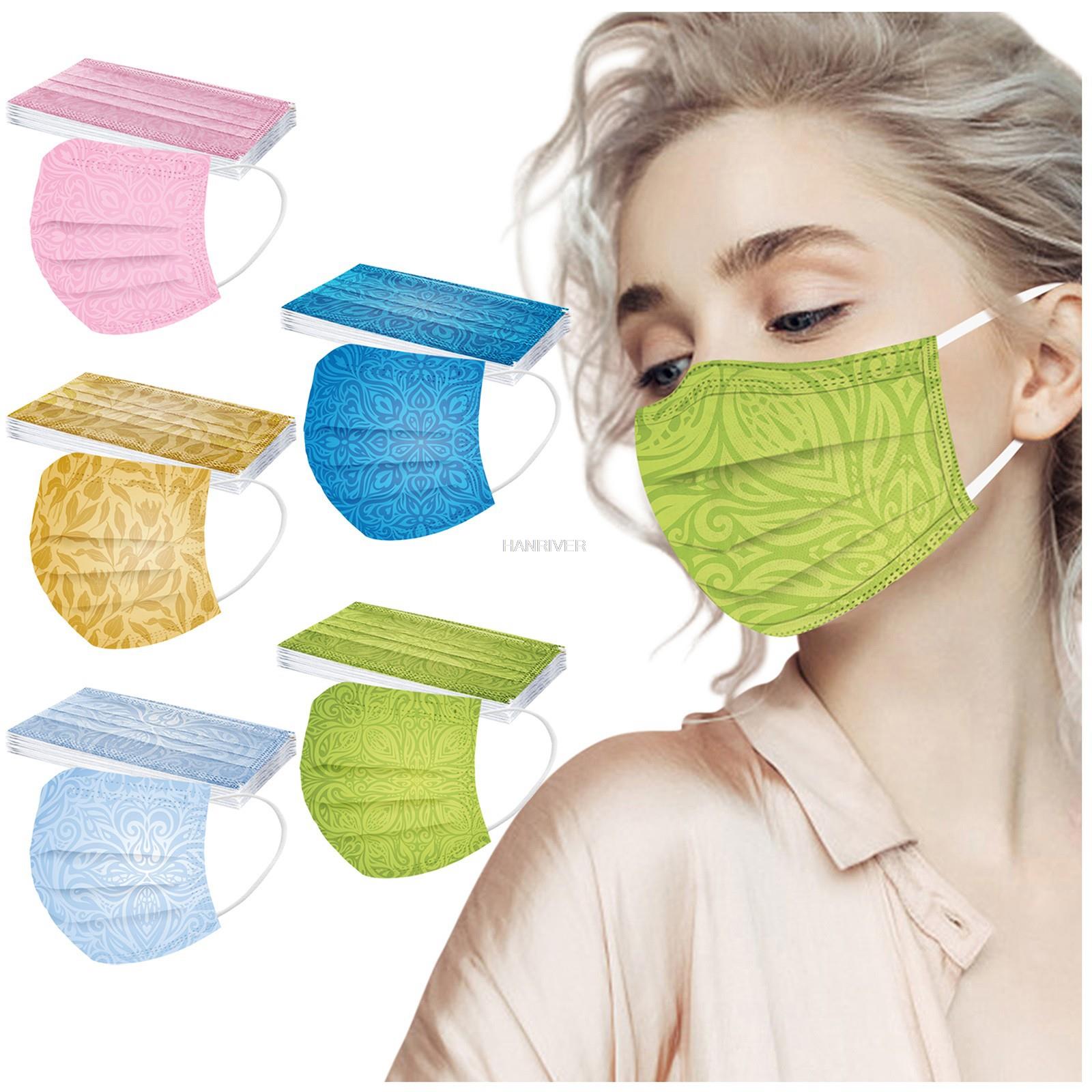 Disposable Surgical Mask - 50pcs pack of three layers of