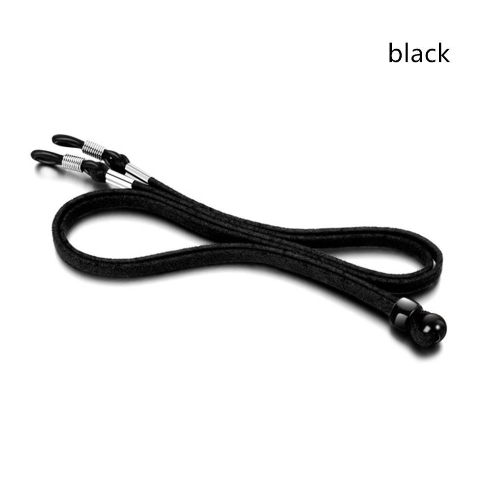 Mask Lanyard Adjustable - Fashion High Elasticity Leather Face Mask