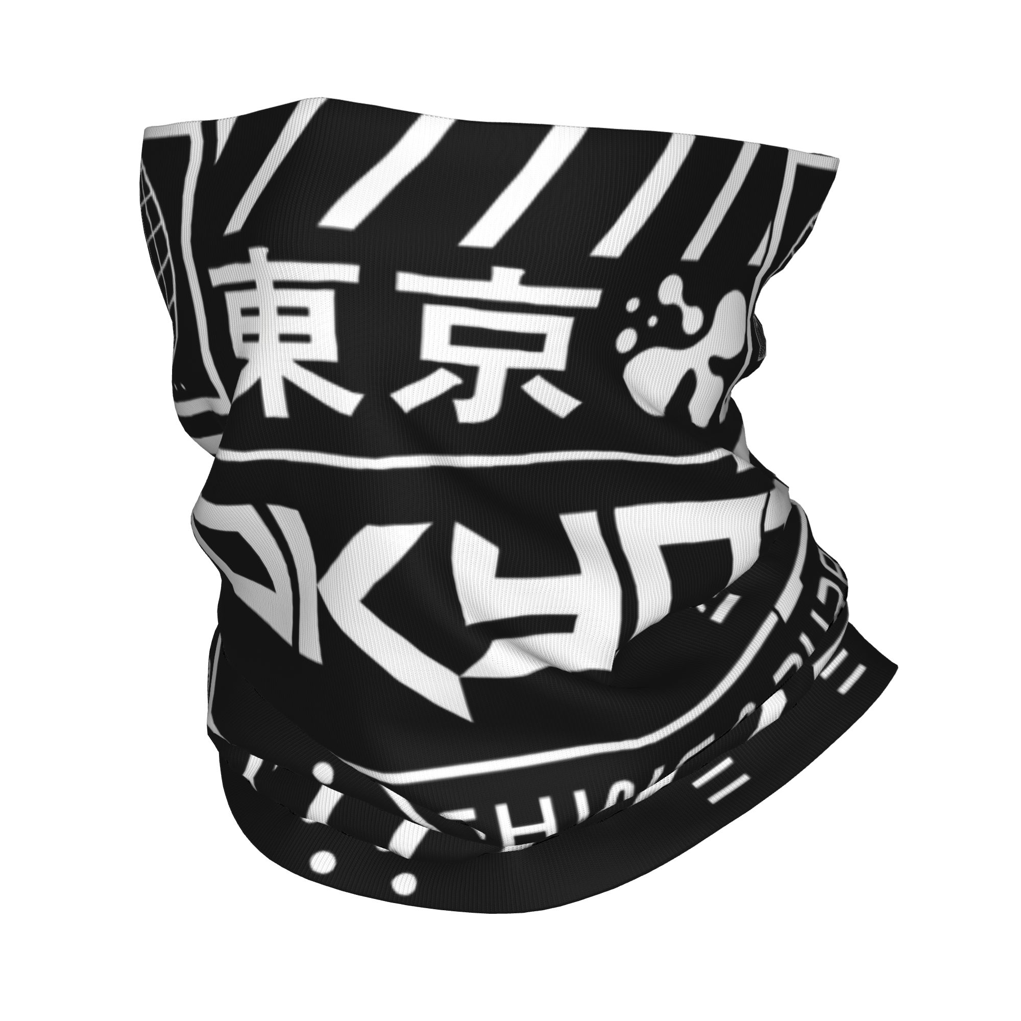 Neck Gaiter Face Cover - Custom Techwear Bandana Neck Gaiter Windproof