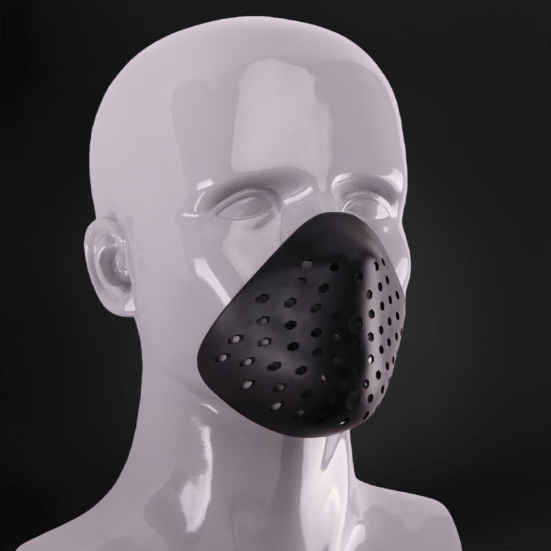 Silicone Mask Bracket - 3D Halfface Bracket Silicone Mask Halloween