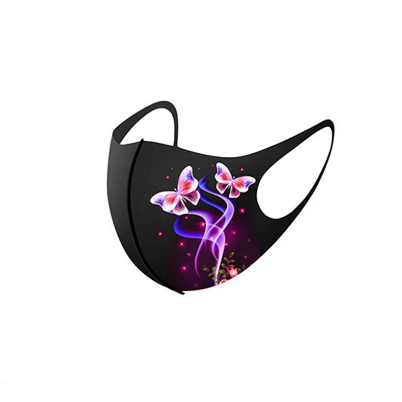 Cloth Face Mask Washable - On the new ice silk screen