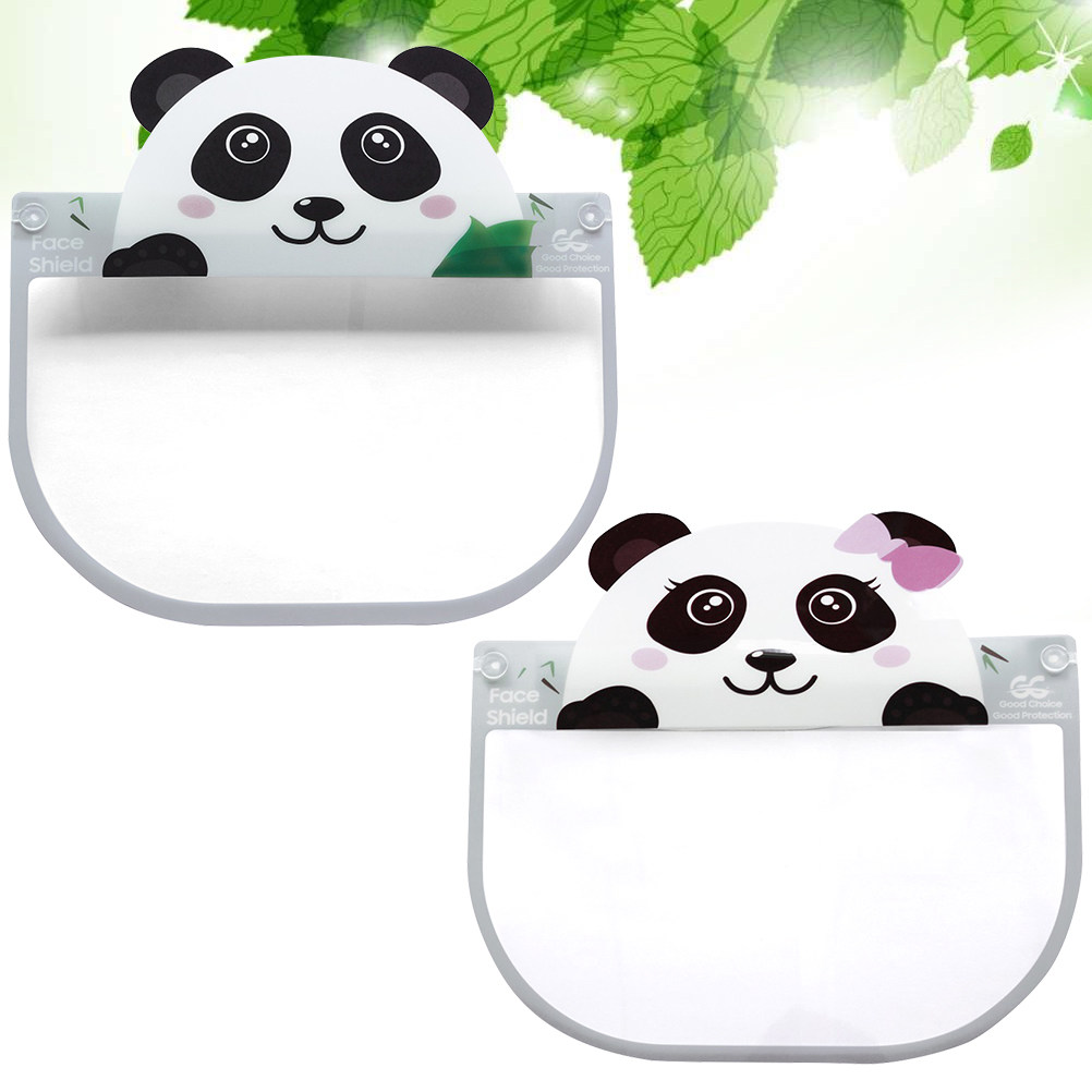 Kids Face Mask - 2Pcs Protective Face Guard Kids Cartoon