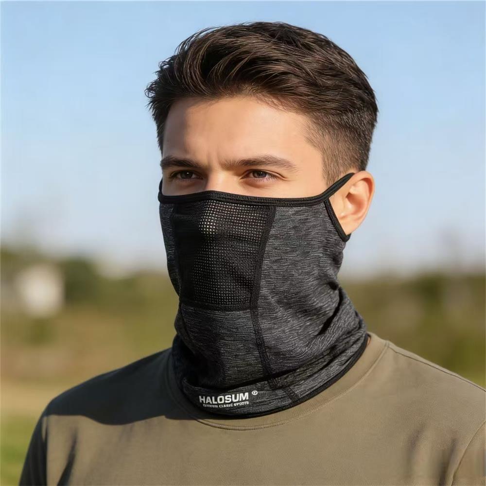Sports Mask Breathable - Ice Silk Breathable Mesh Face Mask