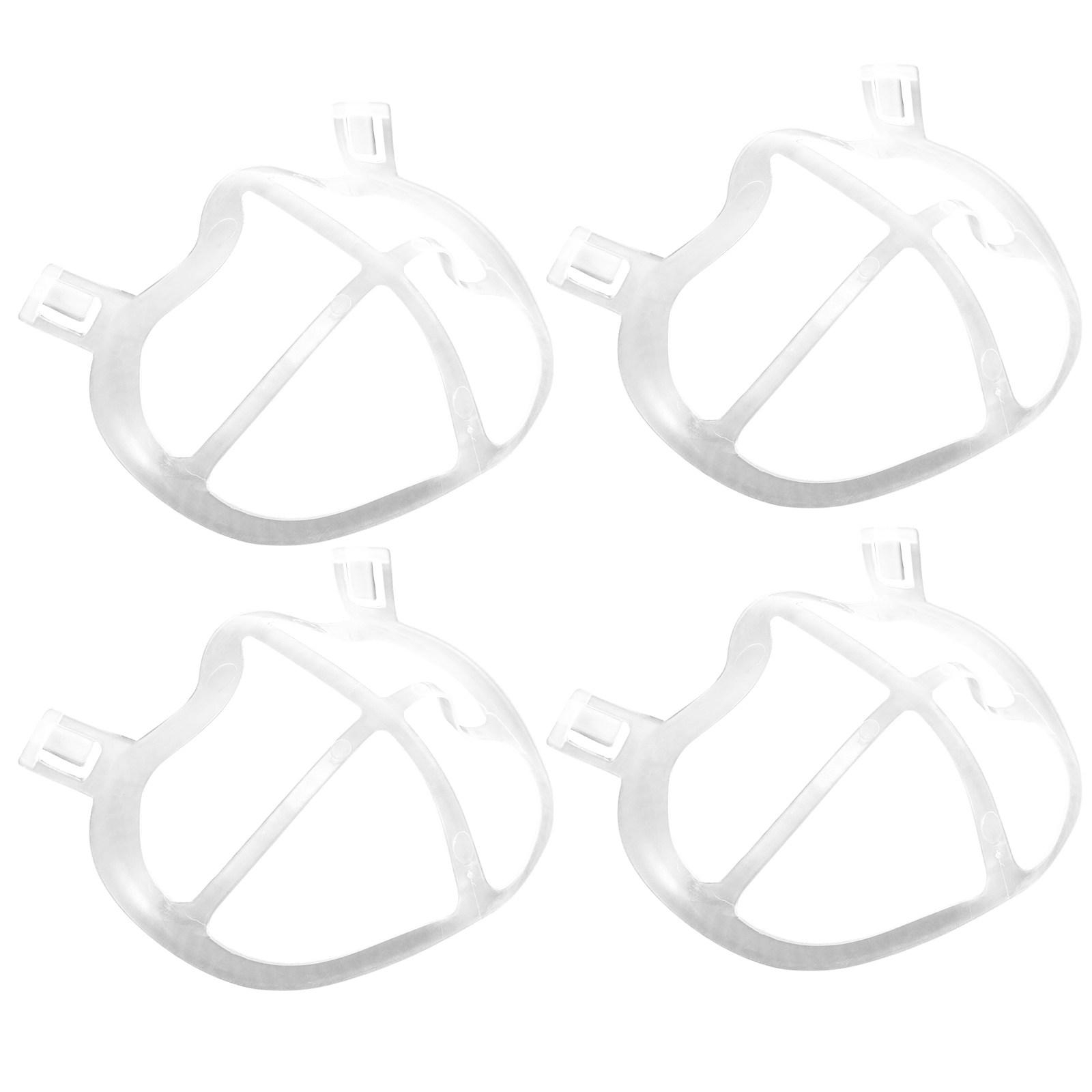 10Pcs Skin-Friendly Thin Silic - Silicone Mask Bracket 评论和价格