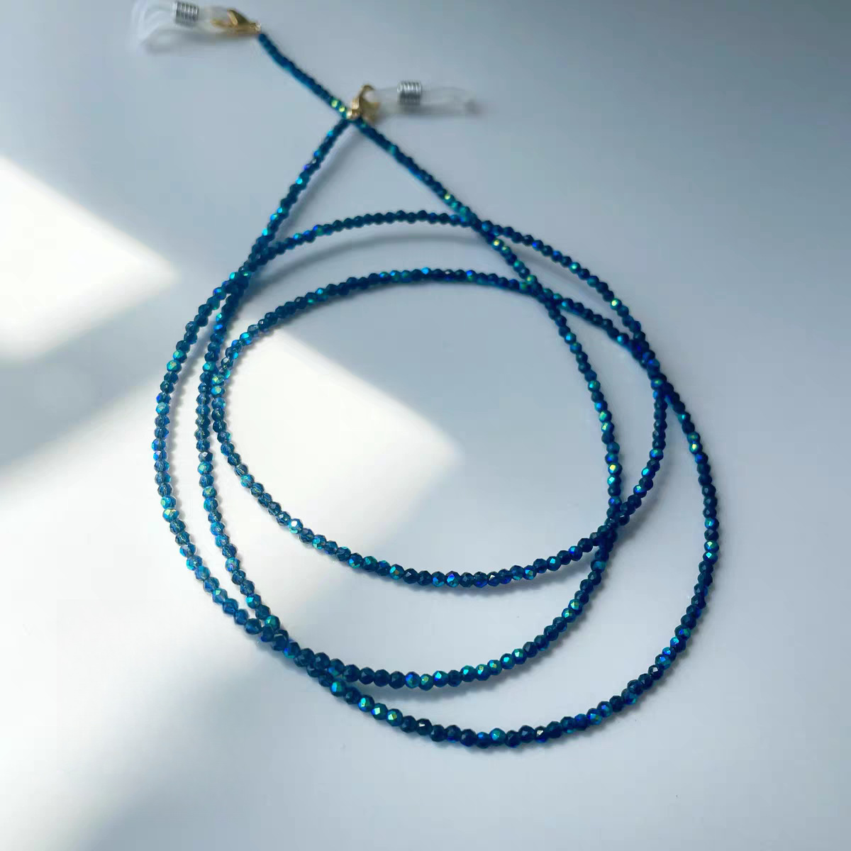Eyeglasses Chain Sparkling Blu - Mask Chain Holder 评论和价格