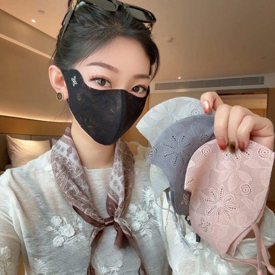 Lace eye protection mask - Wom - Cloth Face Mask Washable 评论和价格