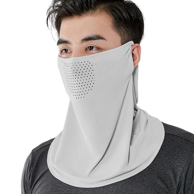Men's Women's Ice Silk UV Prot - Sports Mask Breathable 评论和价格