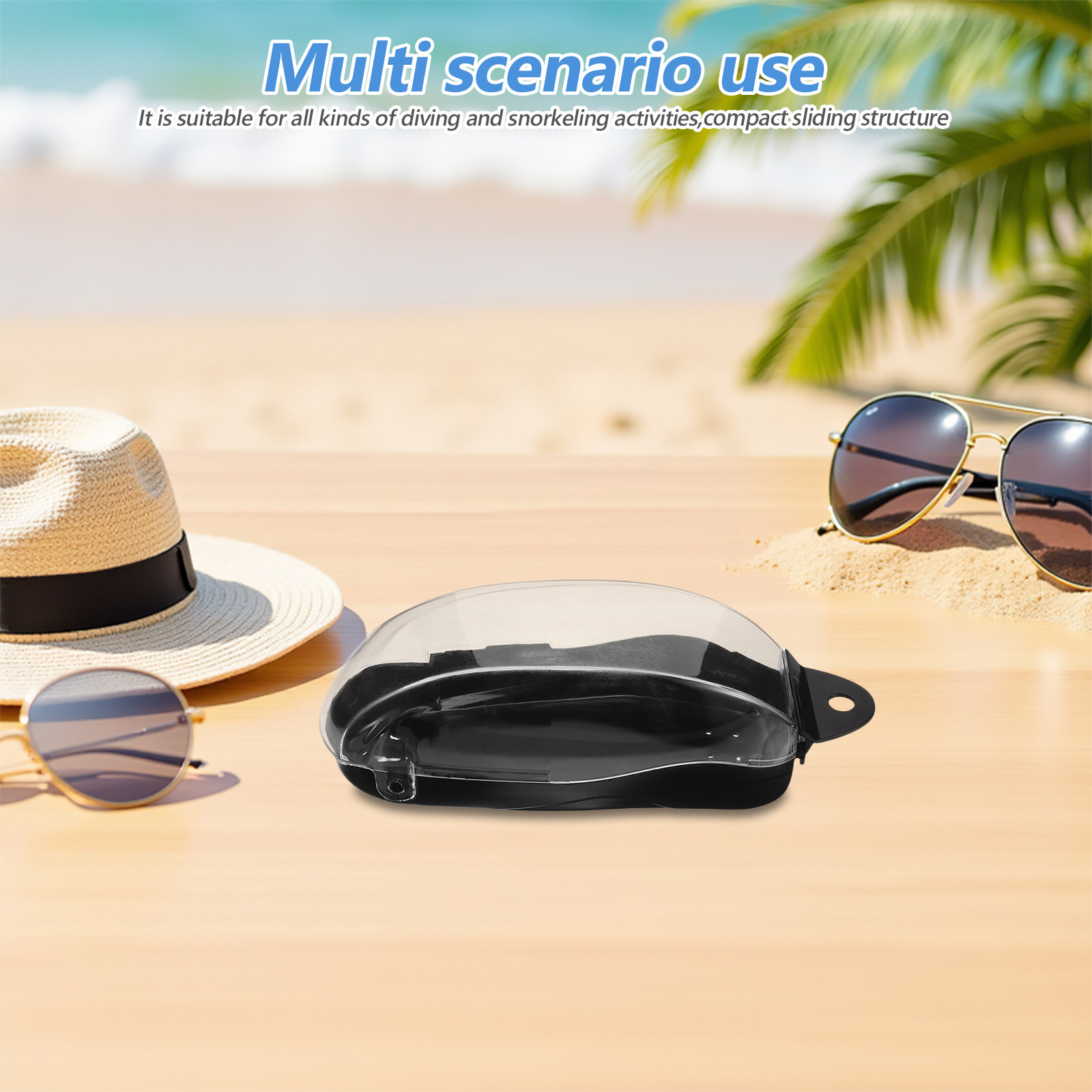 Snorkeling Mask Case Portable  - Mask Case Hard Shell 评论和价格