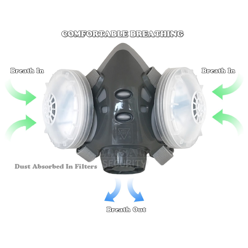 New Anti Dust Mask Full Face R - Dust Mask Construction 评论和价格