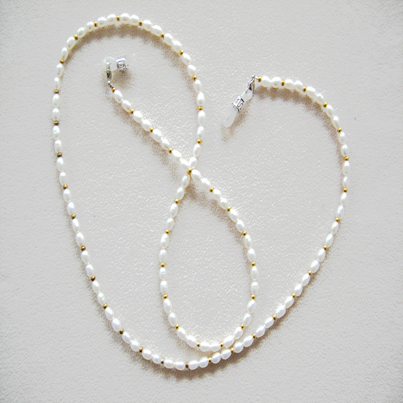 fashionable eyeglass beaded re - Mask Chain Holder 评论和价格