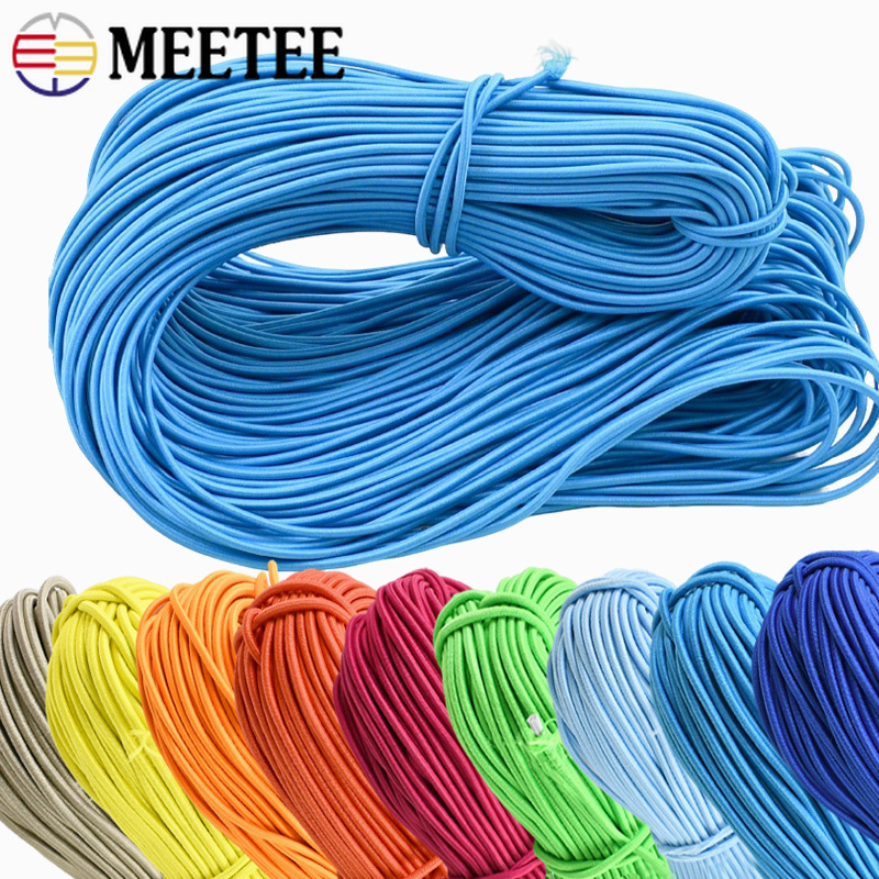 10/20/30Meters 3mm Colorful El - Mask Lanyard Adjustable 评论和价格