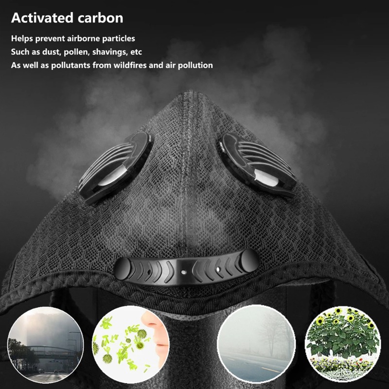 SHIZIWANGRI Cycling Face Mask  - Dust Mask Construction 评论和价格