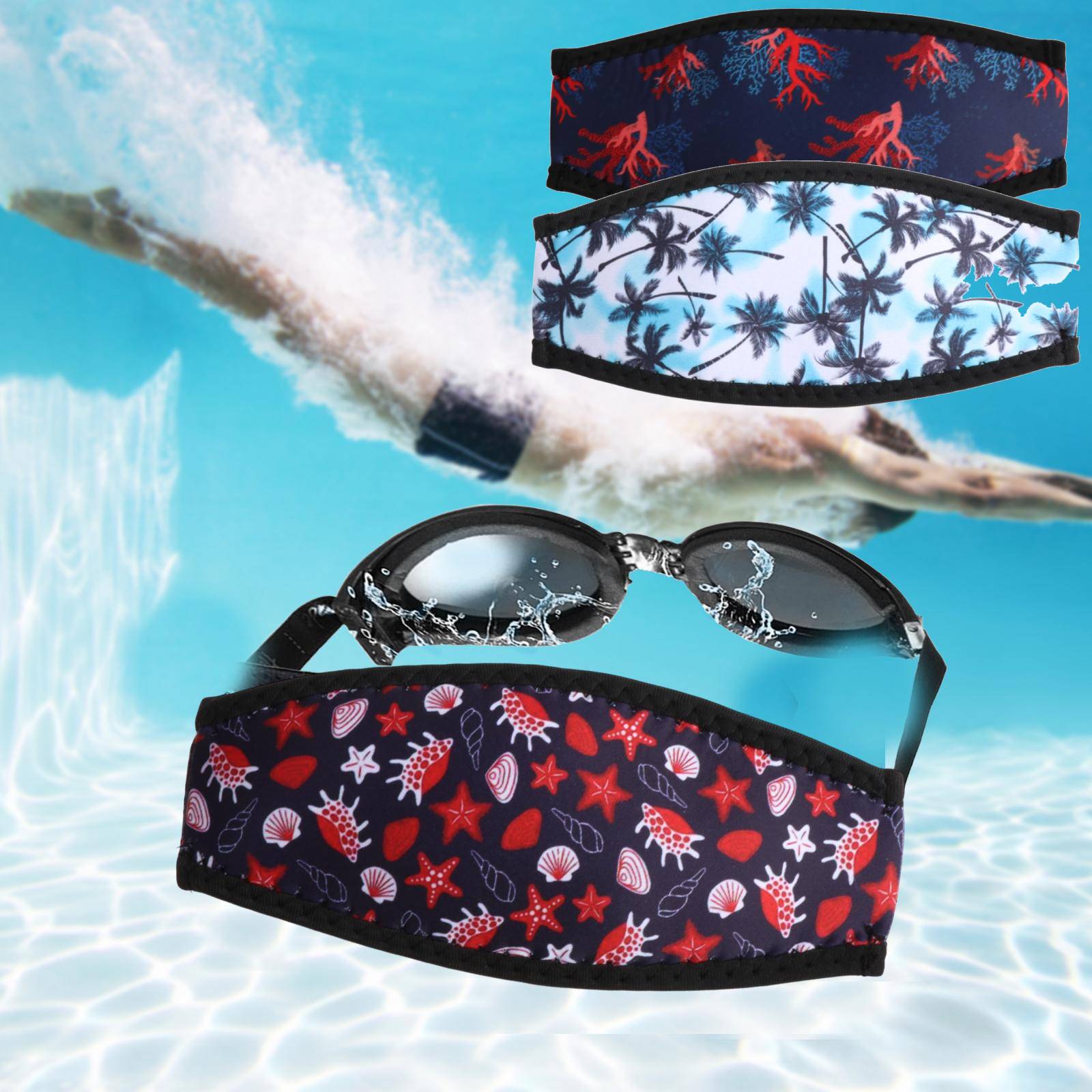 Diving Strap Cover Mask Straps - Mask Lanyard Adjustable 评论和价格