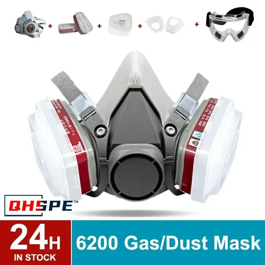 Original 6200 Respirator Reusa - Dust Mask Construction 评论和价格