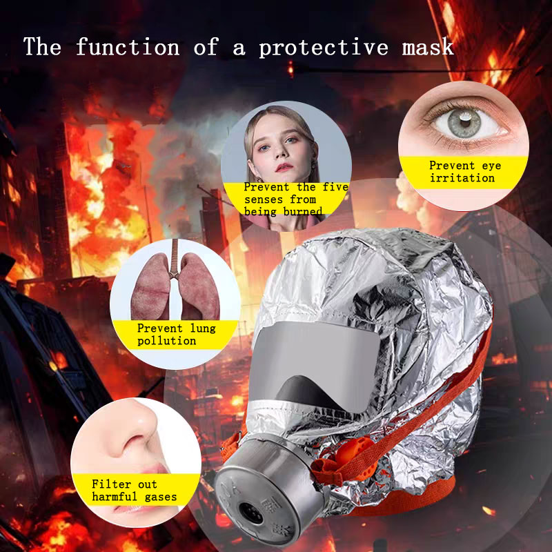 Mask Gas Filtering Self-rescue - Kn95 Respirator Mask 评论和价格