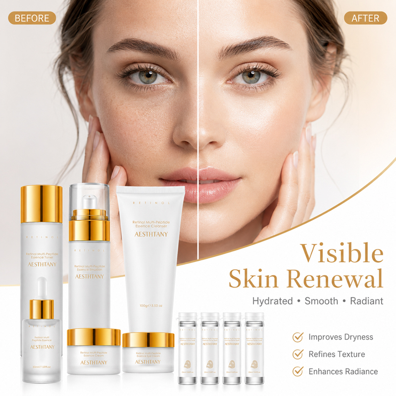 7PCS Retinol Multi-Peptide Ski - Face Mask Storage Box 评论和价格