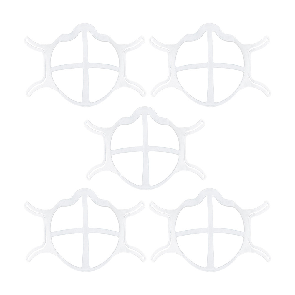 5Pcs Mask Bracket Silicone 3D  - Silicone Mask Bracket 评论和价格