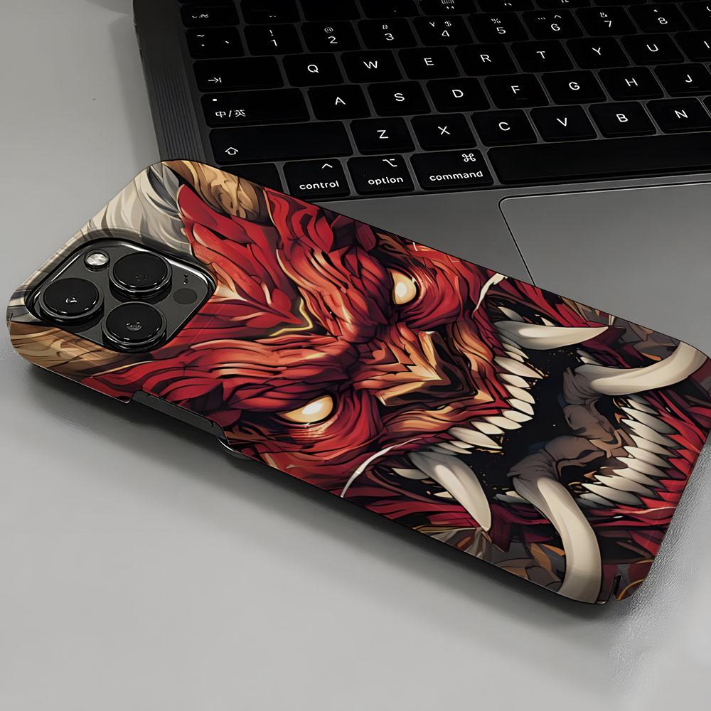 Japanese Samurai Oni Mask Phon - Mask Case Hard Shell 评论和价格
