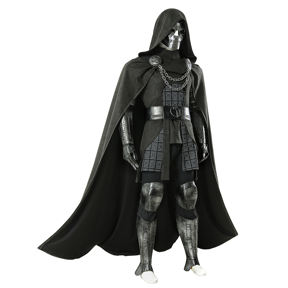 New Doctor Doom Cosplay Costum - Black Face Mask Pack 评论和价格