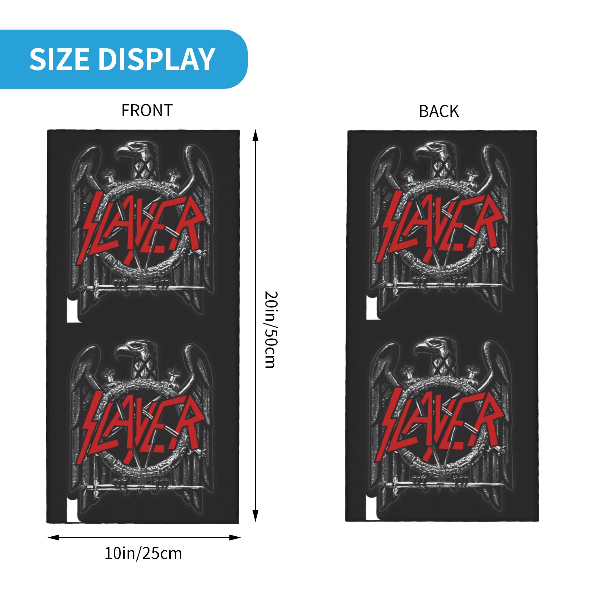 Custom Slayers Logo Bandana Ne - Neck Gaiter Face Cover 评论和价格