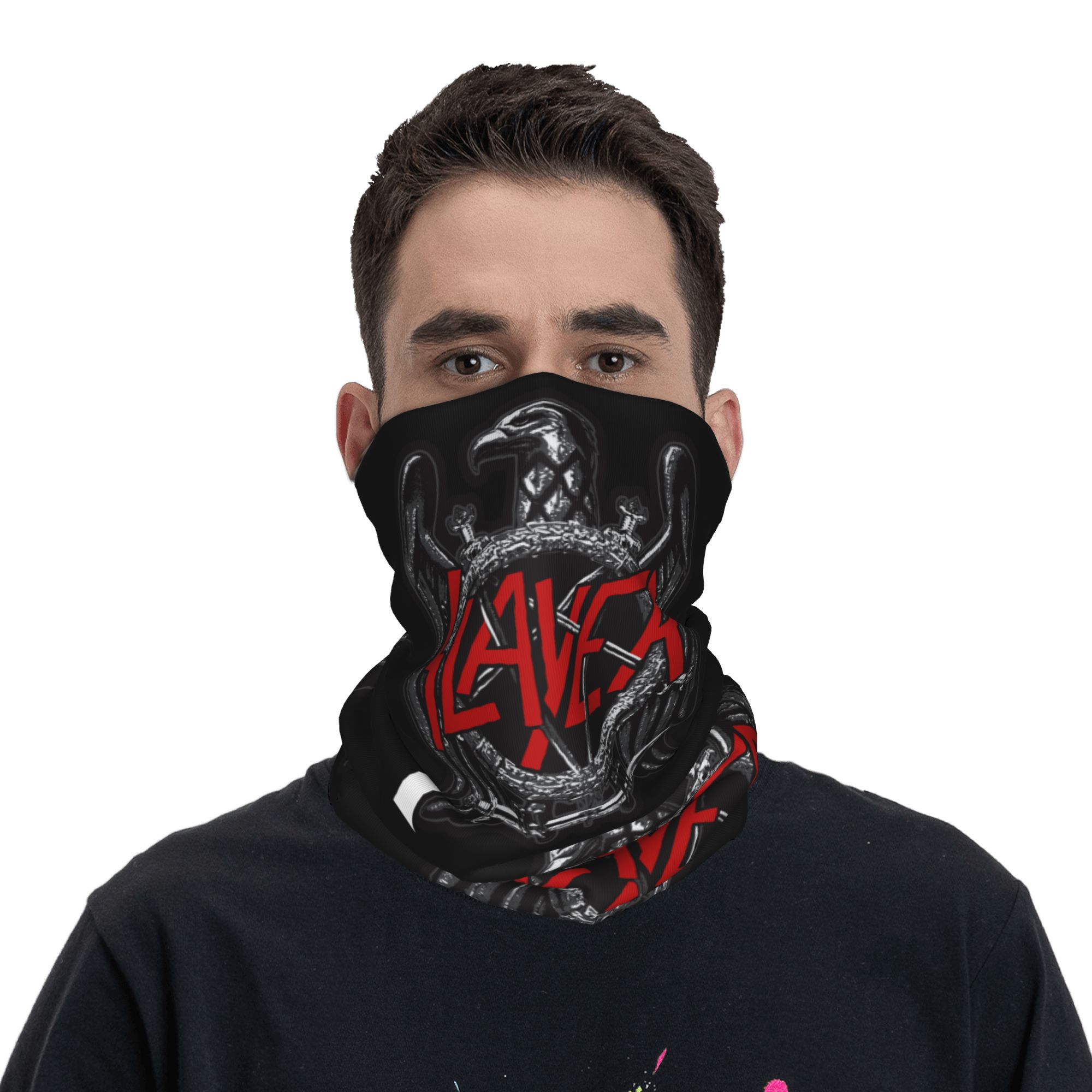 Custom Slayers Logo Bandana Ne - Neck Gaiter Face Cover 评论和价格