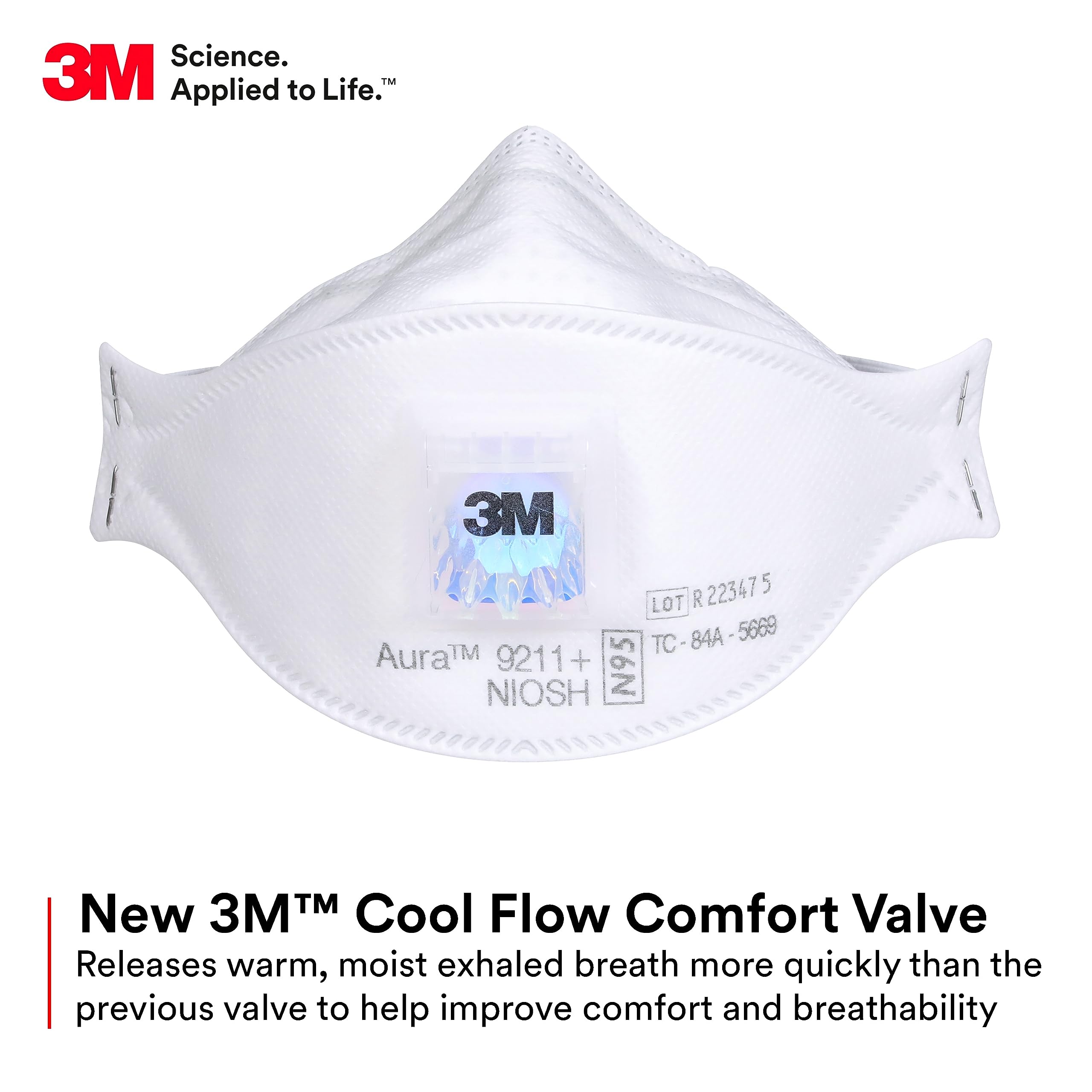 3M Aura 9211+ Particulate Resp - Kn95 Respirator Mask 评论和价格