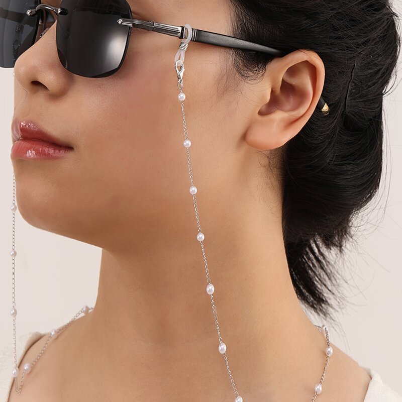 Crystal Beaded Chain for Mask  - Mask Chain Holder 评论和价格