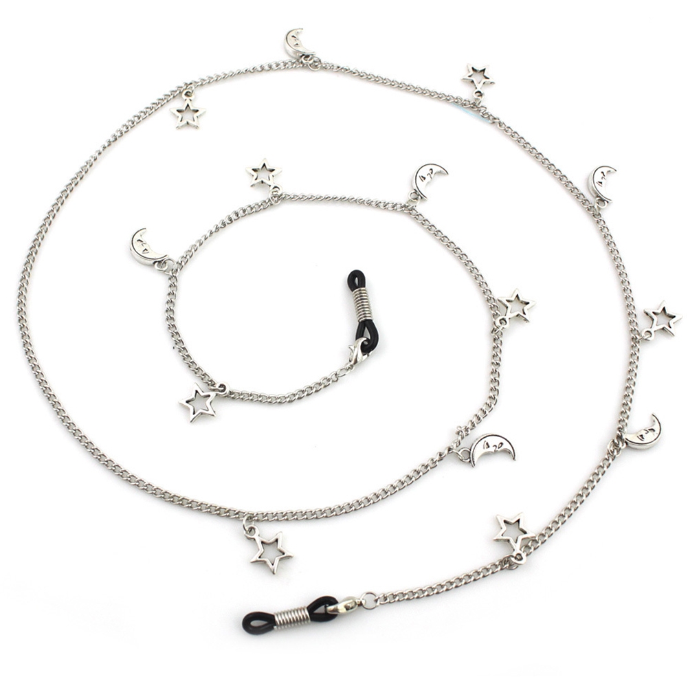 2021 Vintage Fashion Silver co - Mask Chain Holder 评论和价格