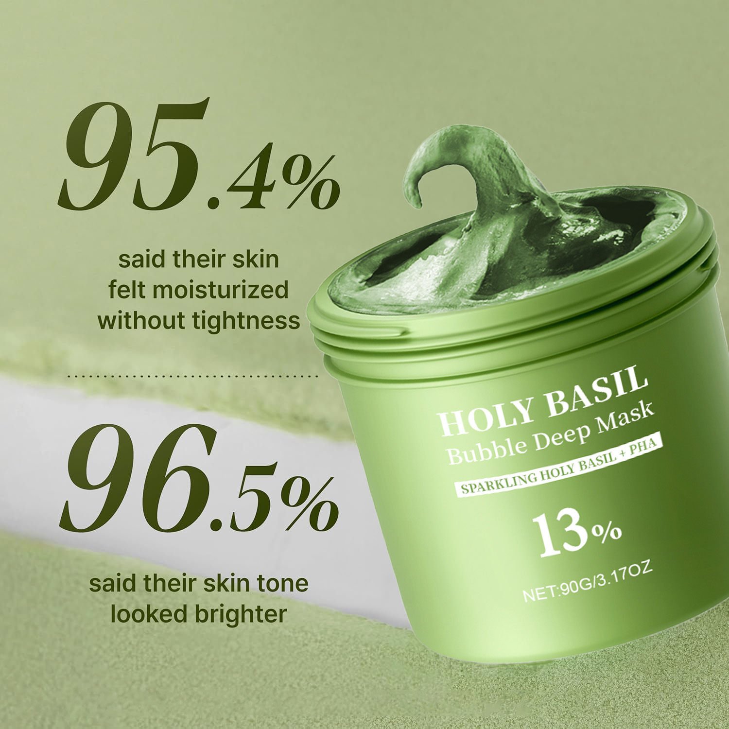 Holy Basil Bubble Deep Mask Cl - Dust Mask Construction 评论和价格