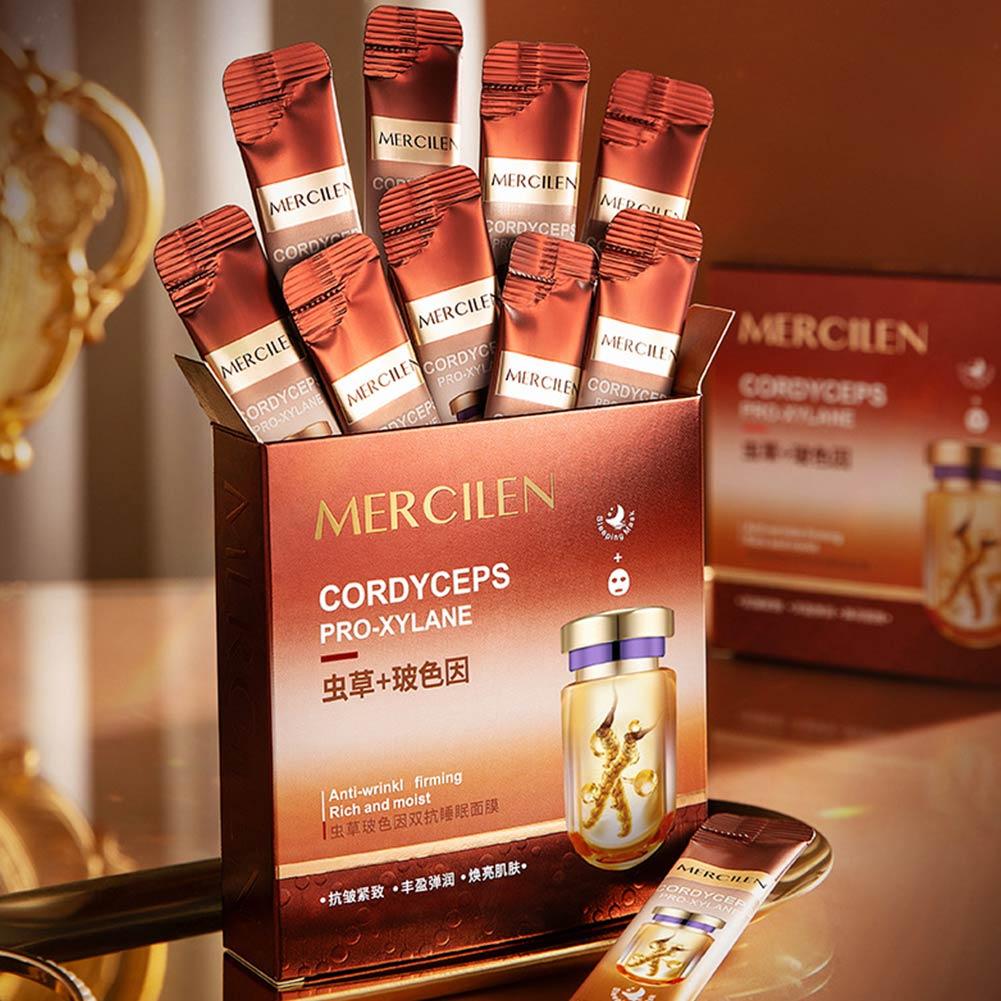 20PCS/box Mercilen Cordyceps P - Face Mask Storage Box 评论和价格