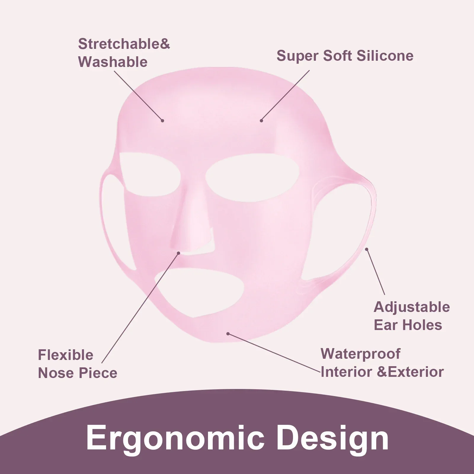 Silicone Facemask Holder Reusa - Silicone Mask Bracket 评论和价格