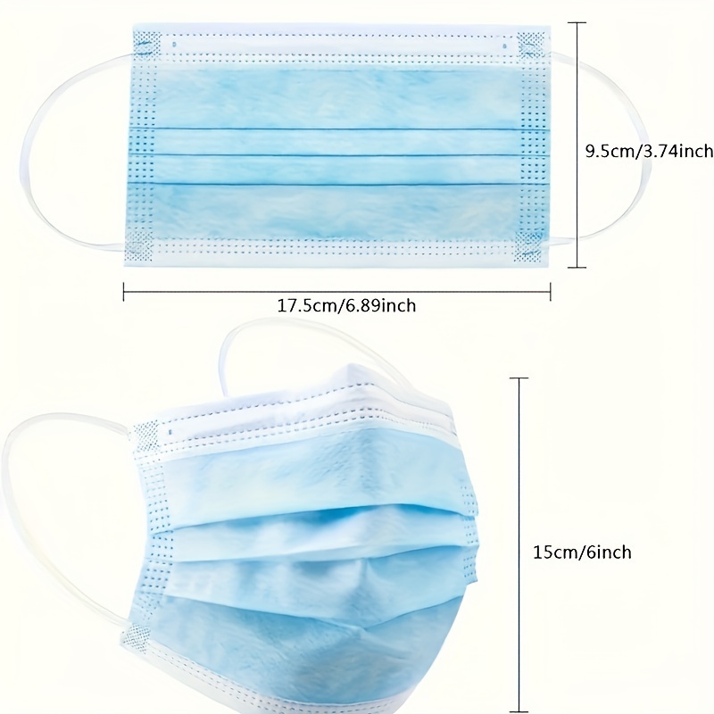 Delivery in 10 Days! 400Pcs Th - Disposable Mask Blue 评论和价格