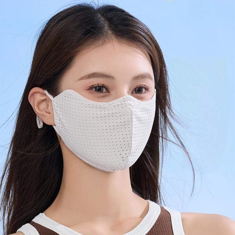 Dustproof Mesh Face Cover Scar - Cloth Face Mask Washable 评论和价格