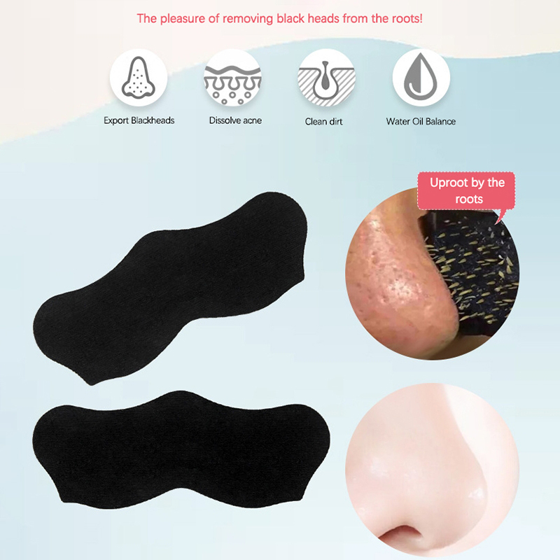 10Pcs Unisex Blackhead Remove  - Black Face Mask Pack 评论和价格