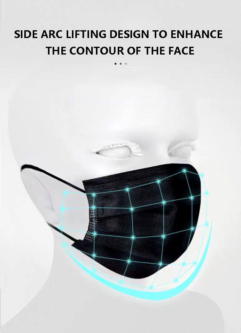 10/50/100/200PCS Disposable Ma - Disposable Mask Blue 评论和价格