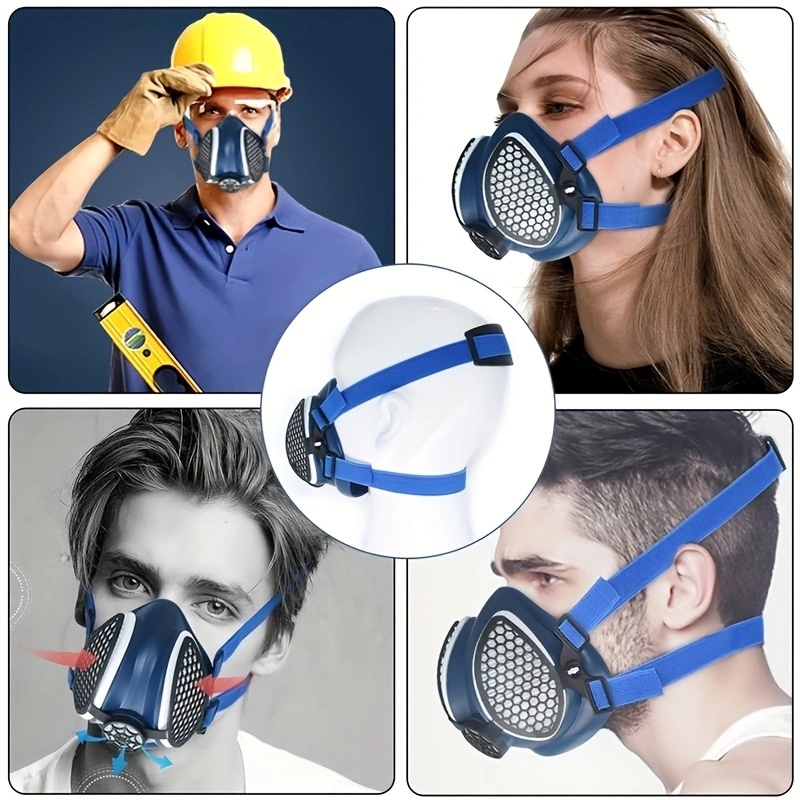 Silicone Half Mask Respirator  - Kn95 Respirator Mask 评论和价格