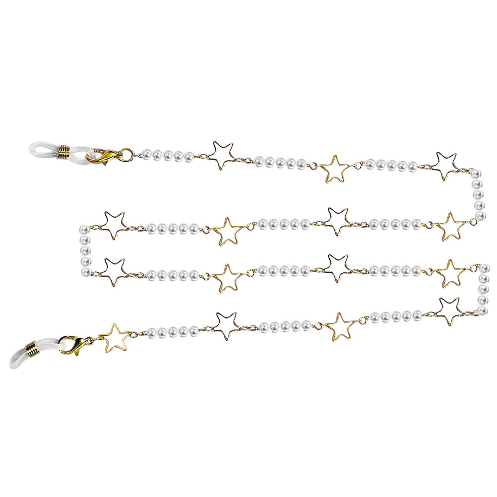 Eyeglass Glasses Chain Pearls  - Mask Chain Holder 评论和价格