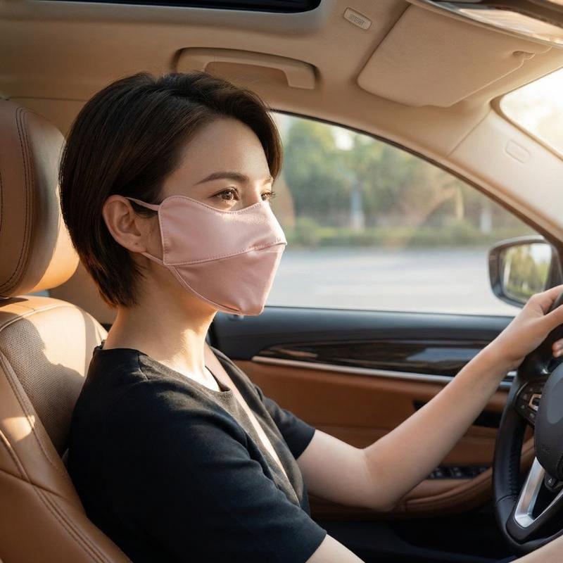 New Breathable Ice Silk Mask W - Kids Face Mask 评论和价格