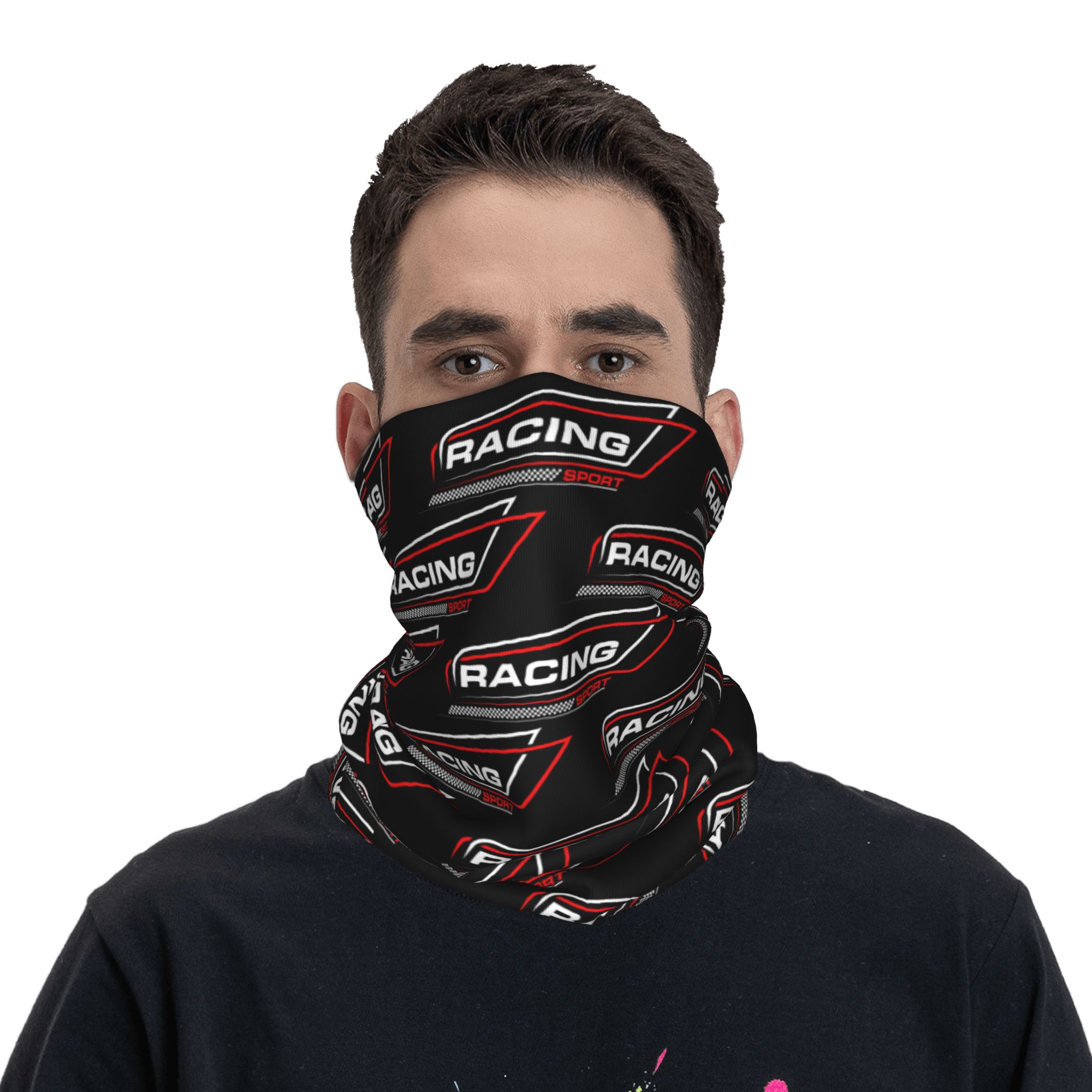 Custom Racing Speed Race Banda - Neck Gaiter Face Cover 评论和价格