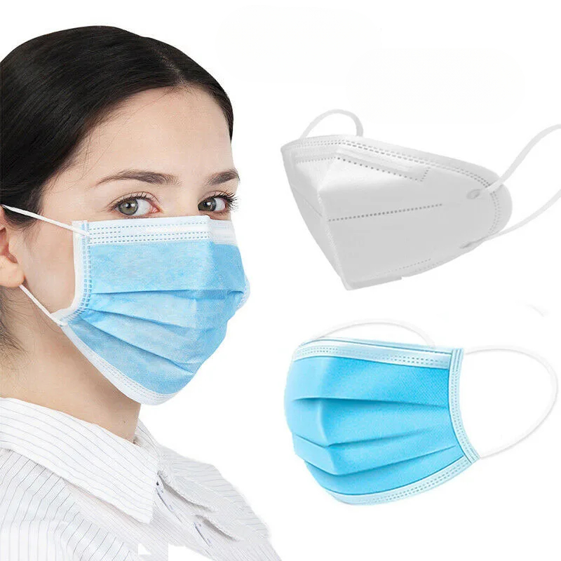 3-Layer Disposable Face Mask-A - Disposable Mask Blue 评论和价格