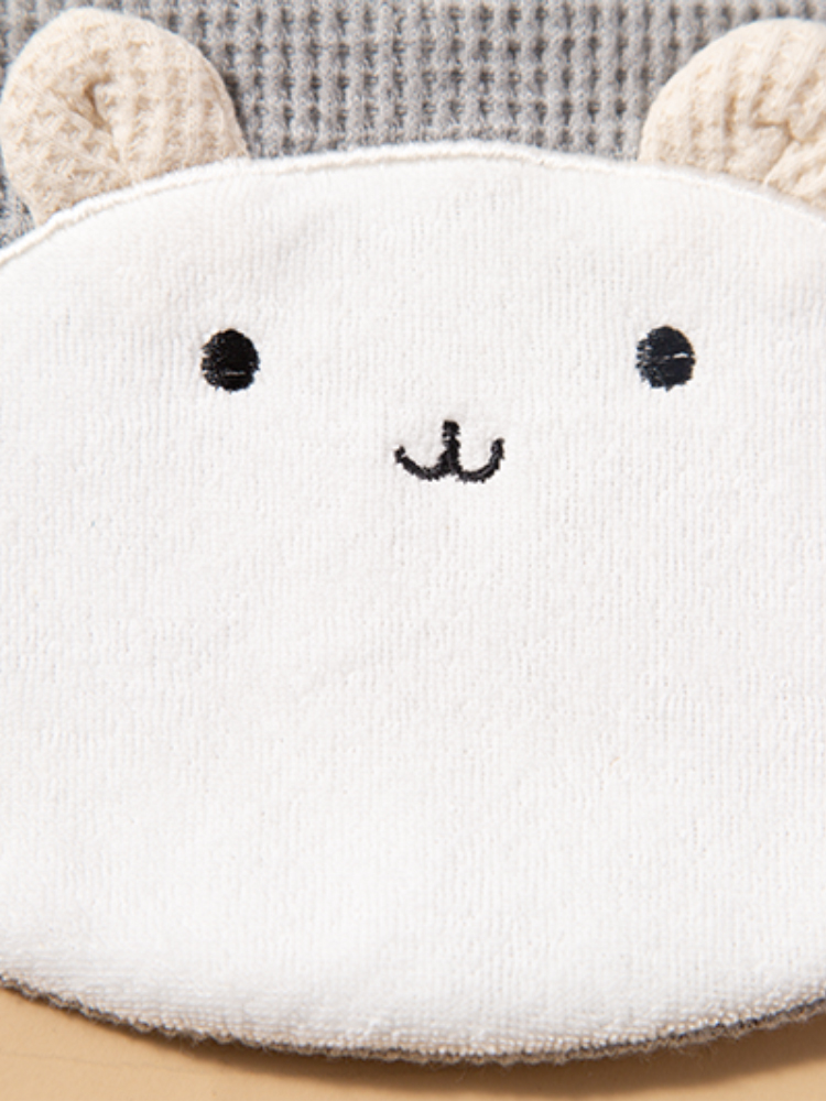2pcs baby bib kitten teddy bea - Kids Face Mask 评论和价格
