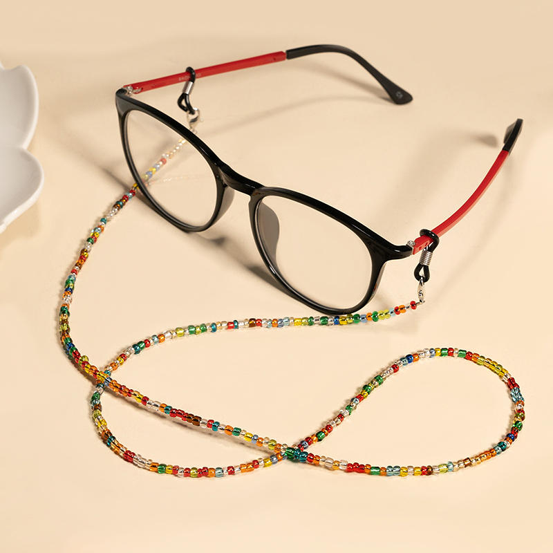 Crystal Glasses Chain For Wome - Mask Chain Holder 评论和价格