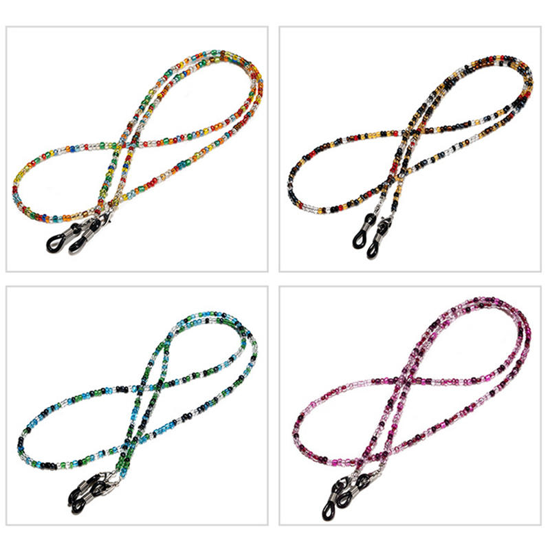Crystal Glasses Chain For Wome - Mask Chain Holder 评论和价格